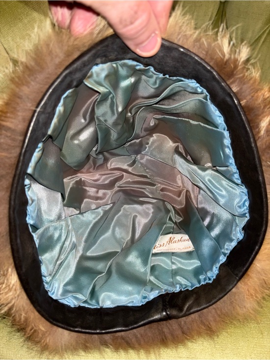Miss Alaska Women\'s Winter 100% Real Rabbit Fur hat Female 55-59 main image 6